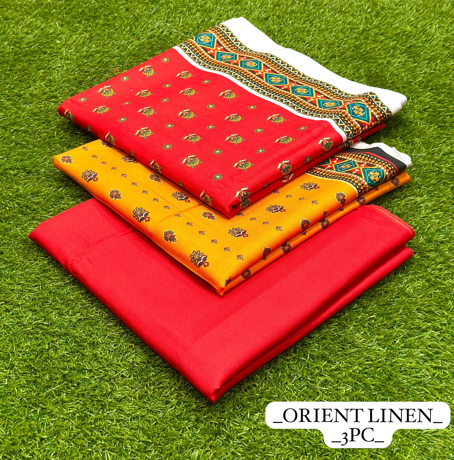 3 PC linen suits
