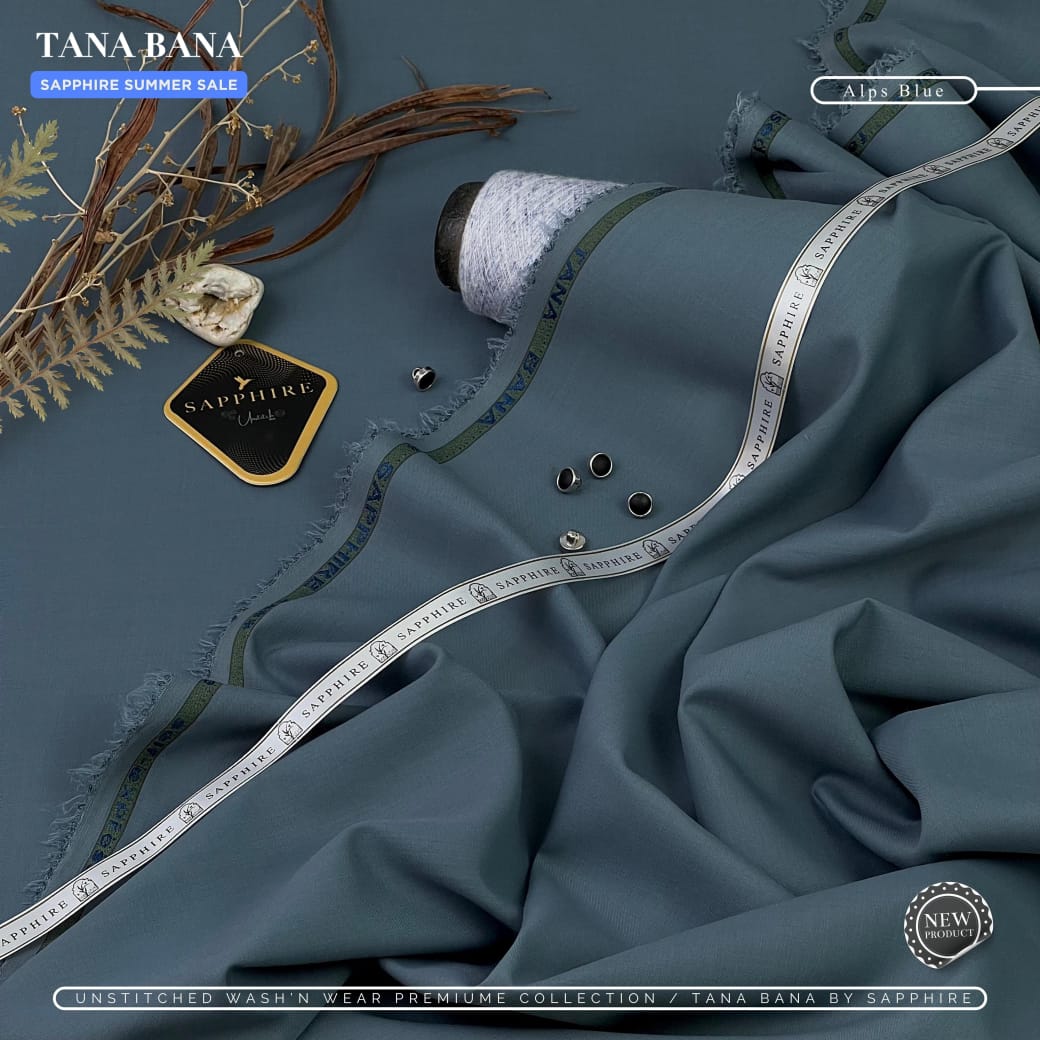 TANA BANA/ SAPPHIRE WASH AND WEAR