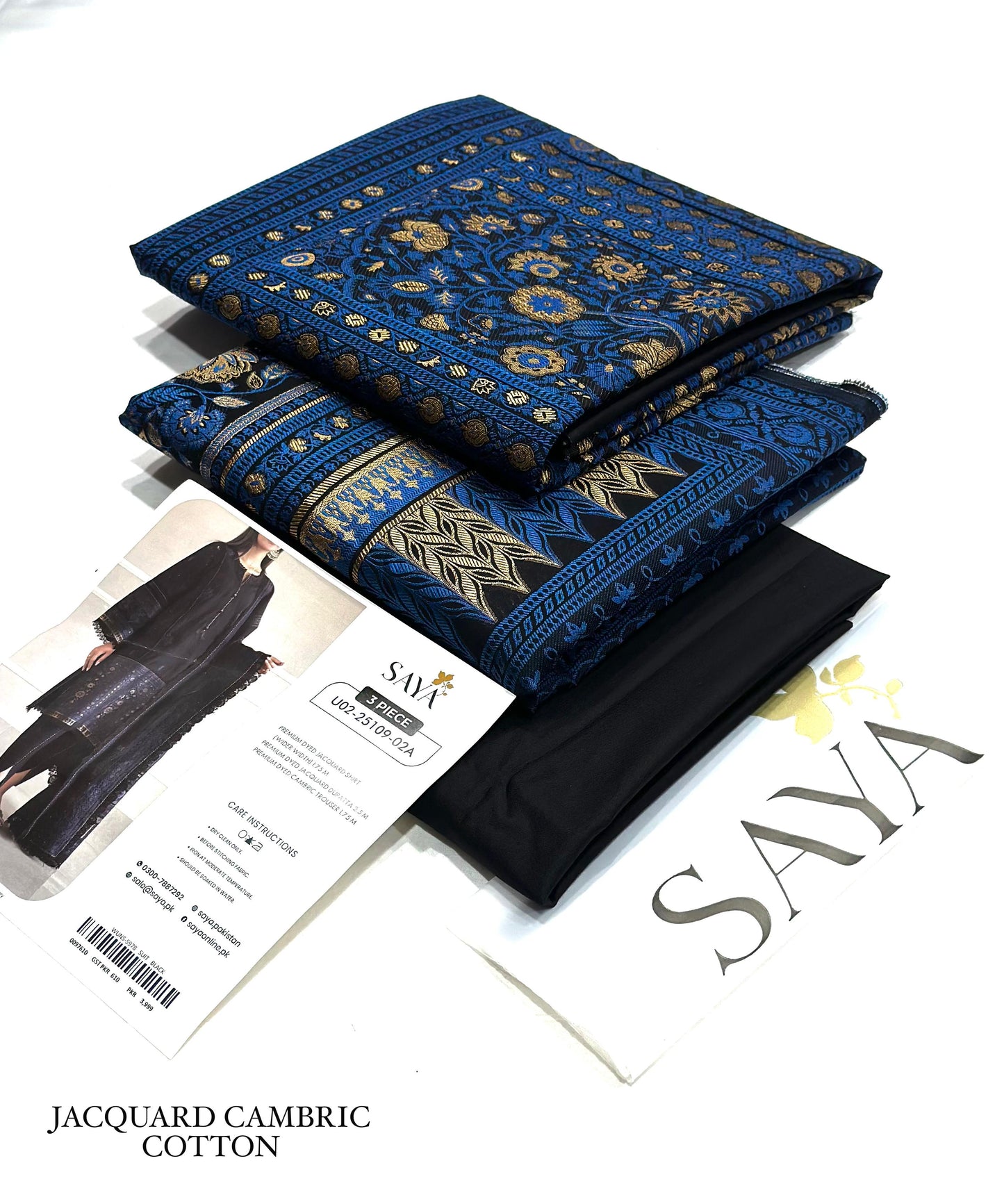 Saya Mid summer 3 piece cotton suit
