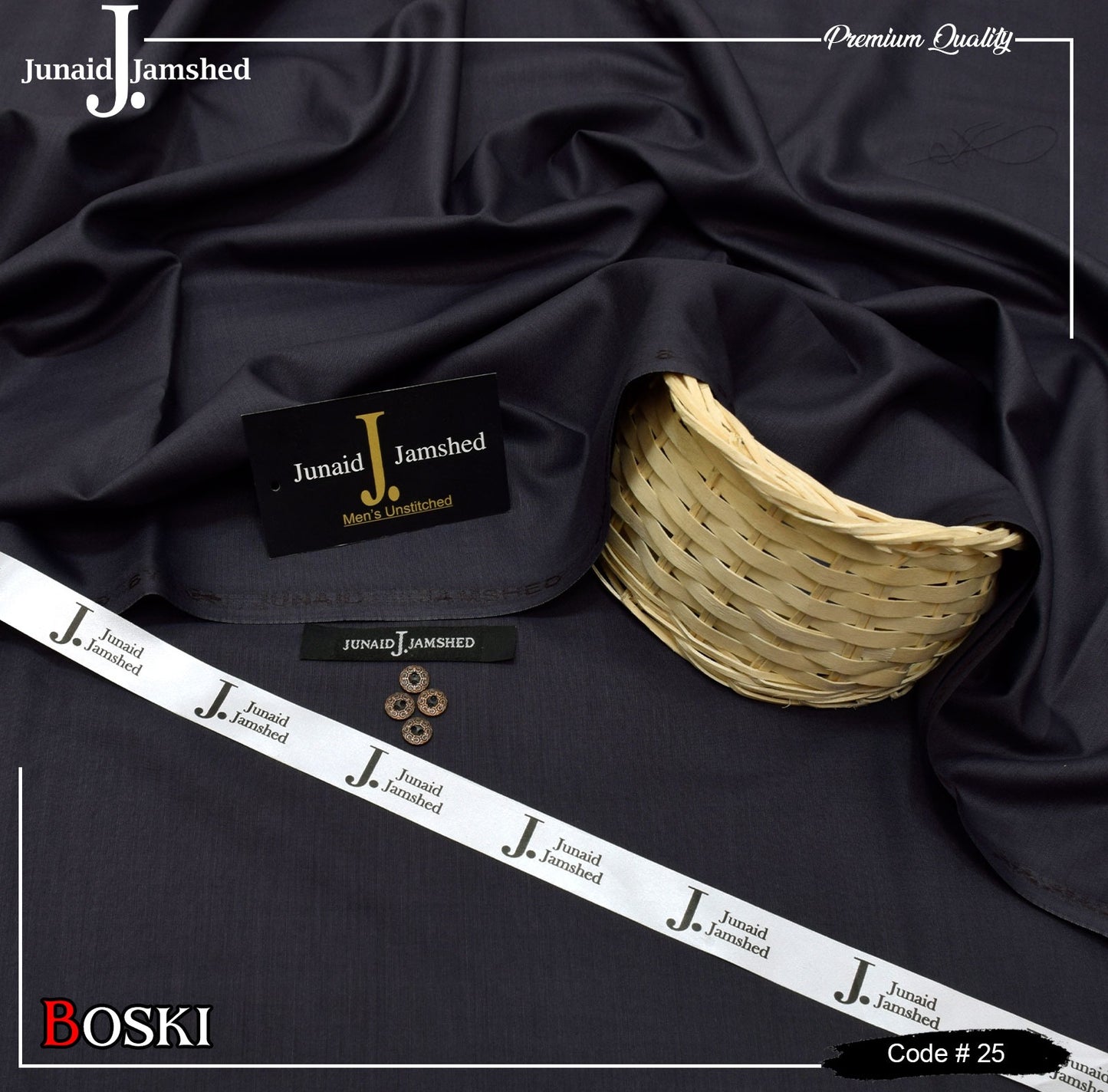 SUMMER COLLECTION BOSKI WASH AND WEAR UNSTITCHED