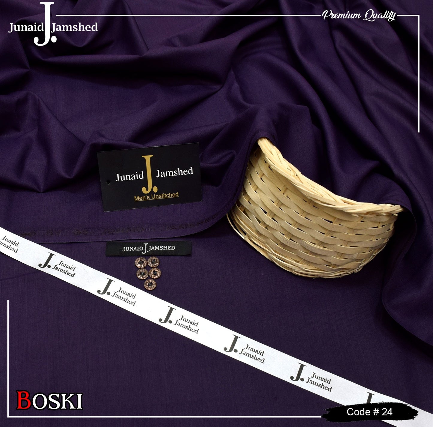 SUMMER COLLECTION BOSKI WASH AND WEAR UNSTITCHED