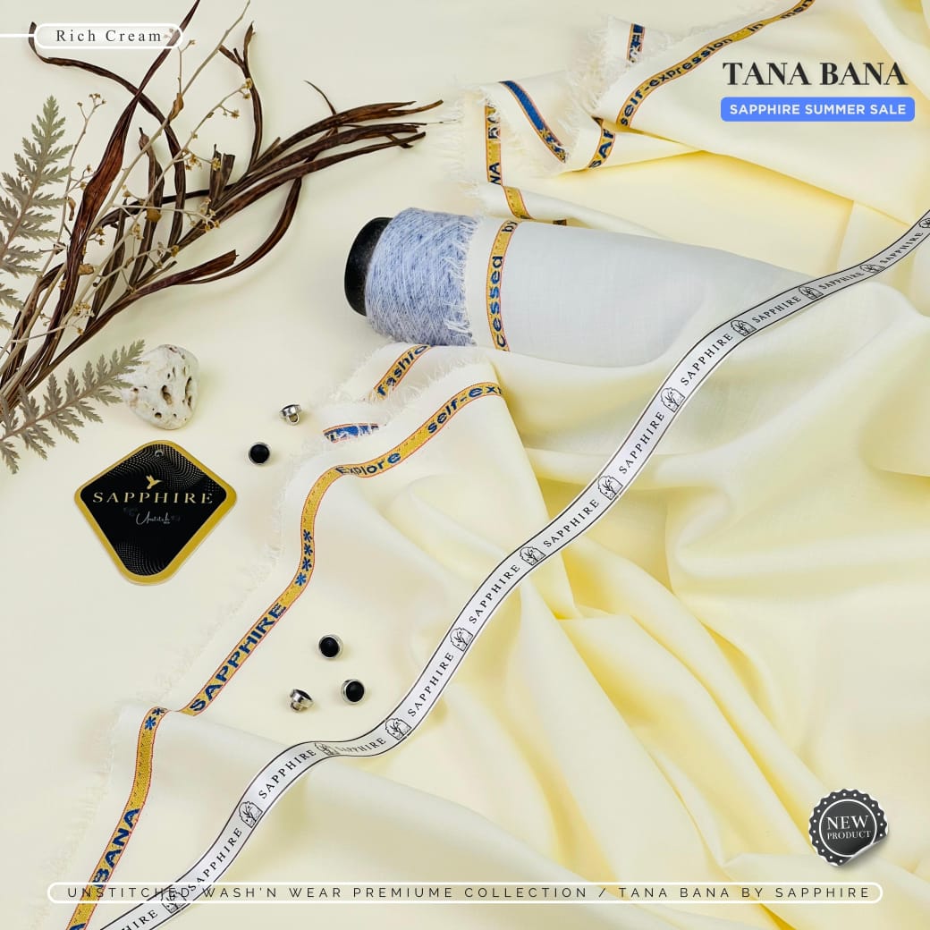 TANA BANA/ SAPPHIRE WASH AND WEAR