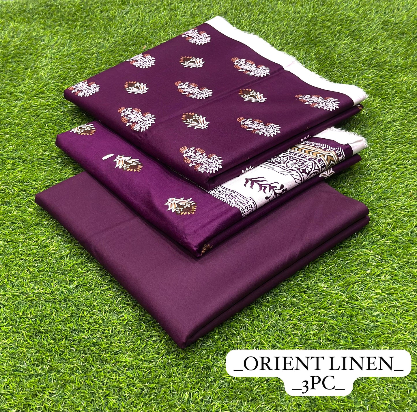 3 PC linen suits