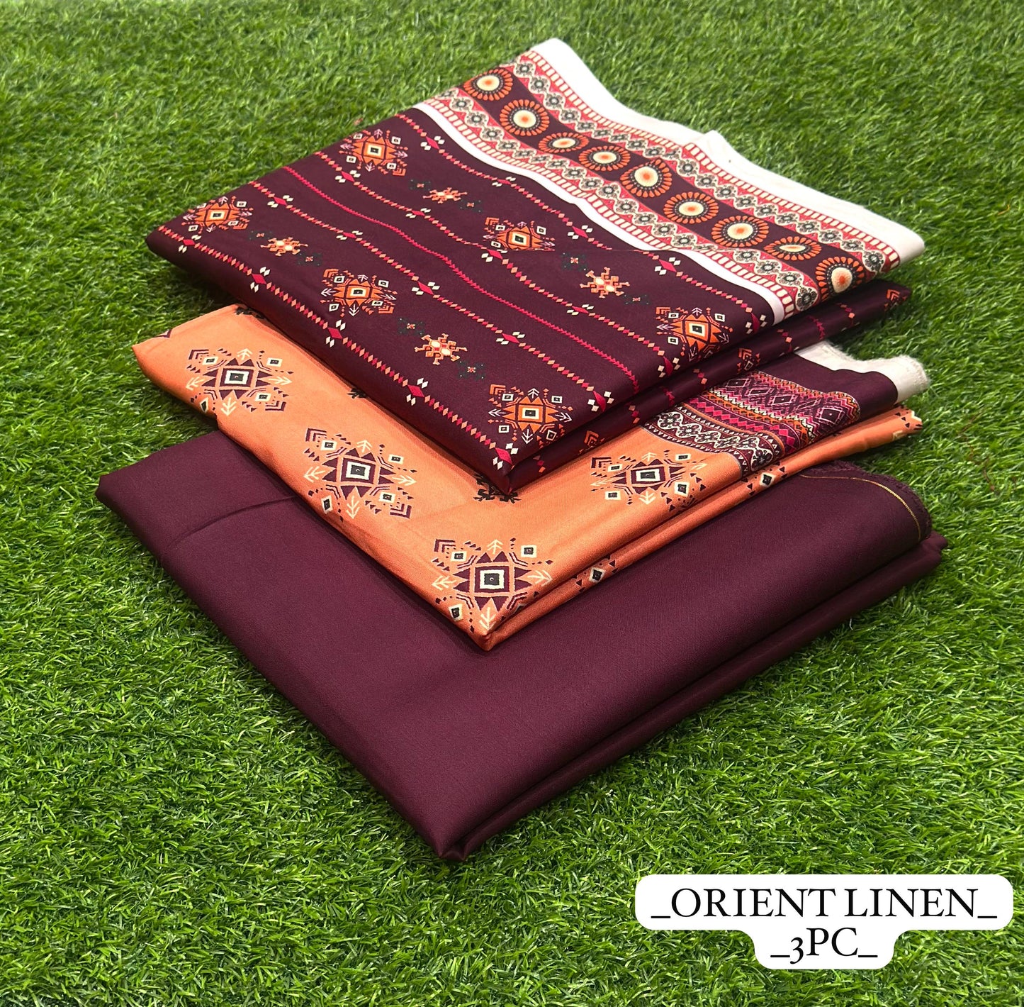 3 PC linen suits