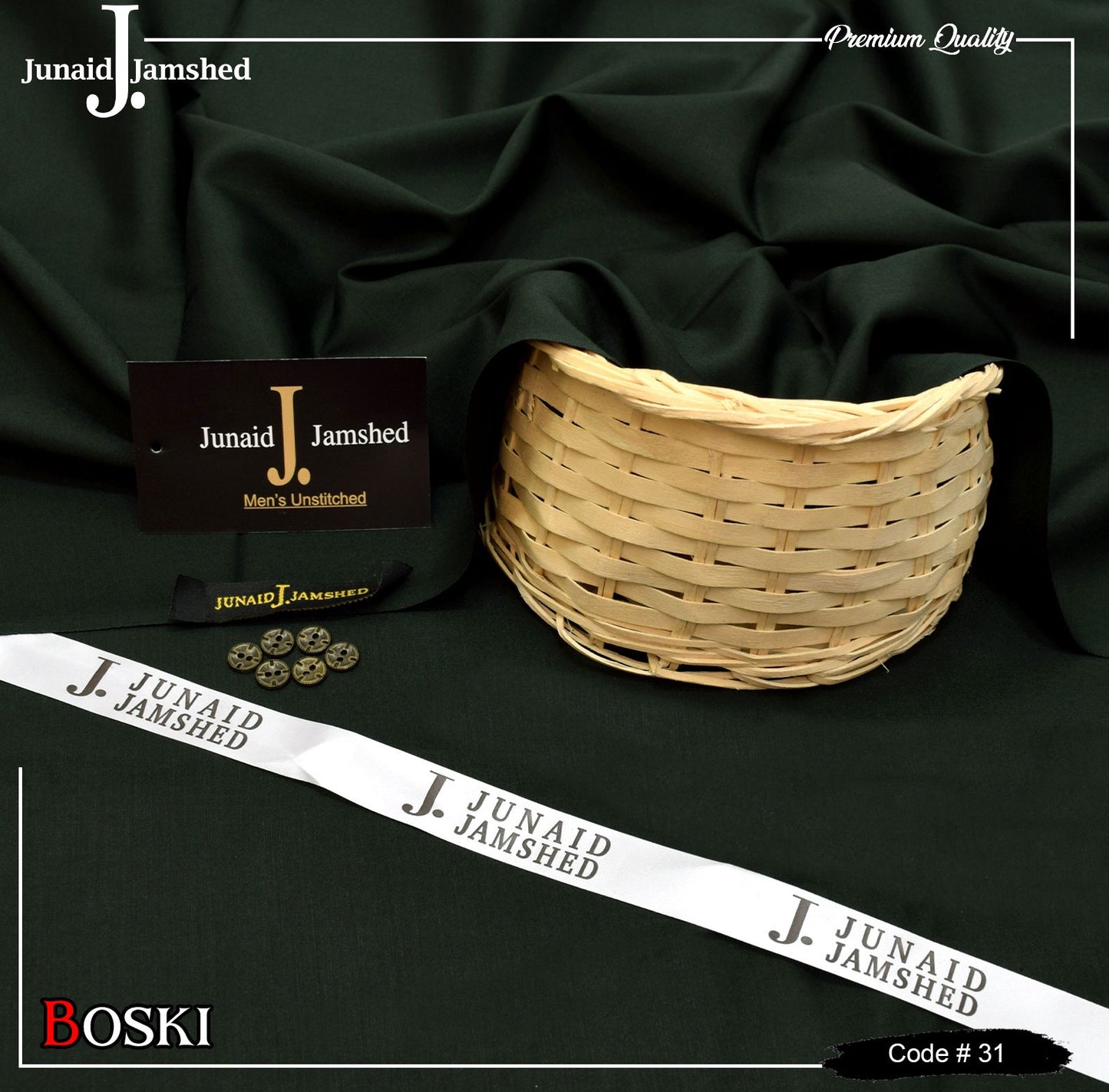 SUMMER COLLECTION BOSKI WASH AND WEAR UNSTITCHED