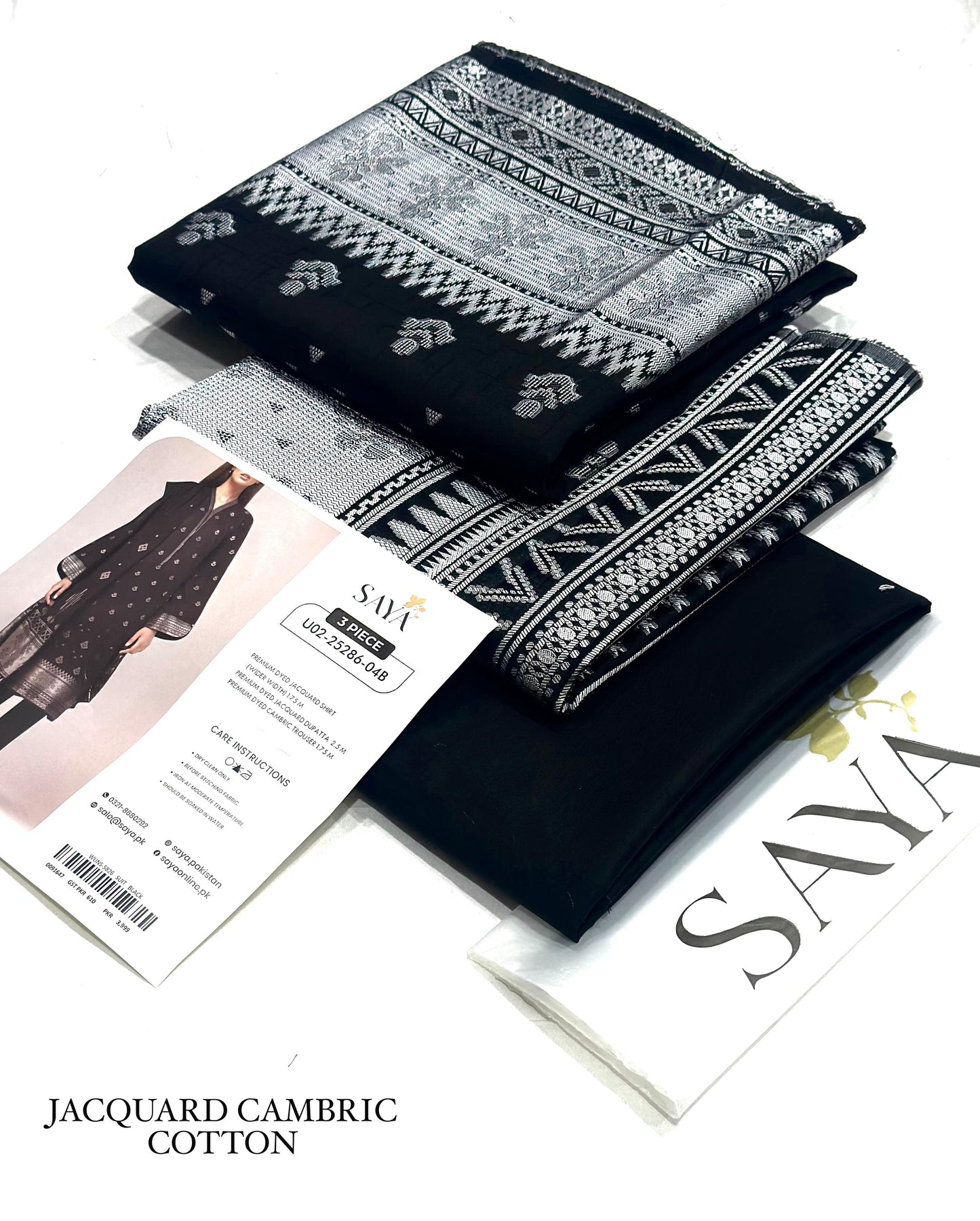 Saya Mid summer 3 piece cotton suit
