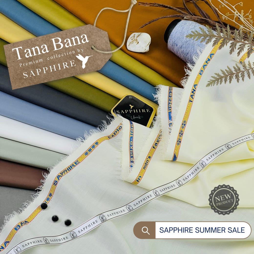 TANA BANA/ SAPPHIRE WASH AND WEAR