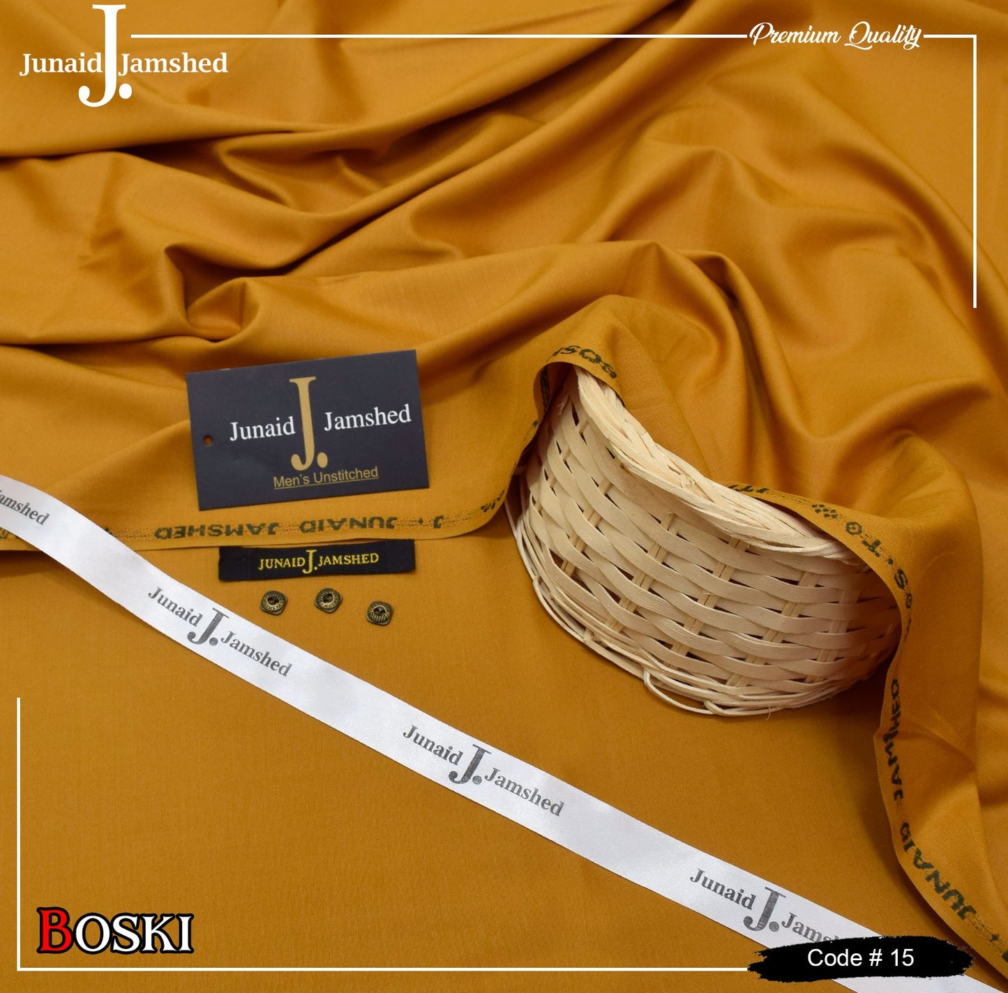 SUMMER COLLECTION BOSKI WASH AND WEAR UNSTITCHED