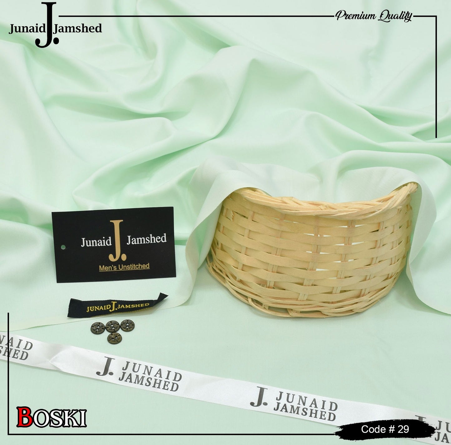 SUMMER COLLECTION BOSKI WASH AND WEAR UNSTITCHED