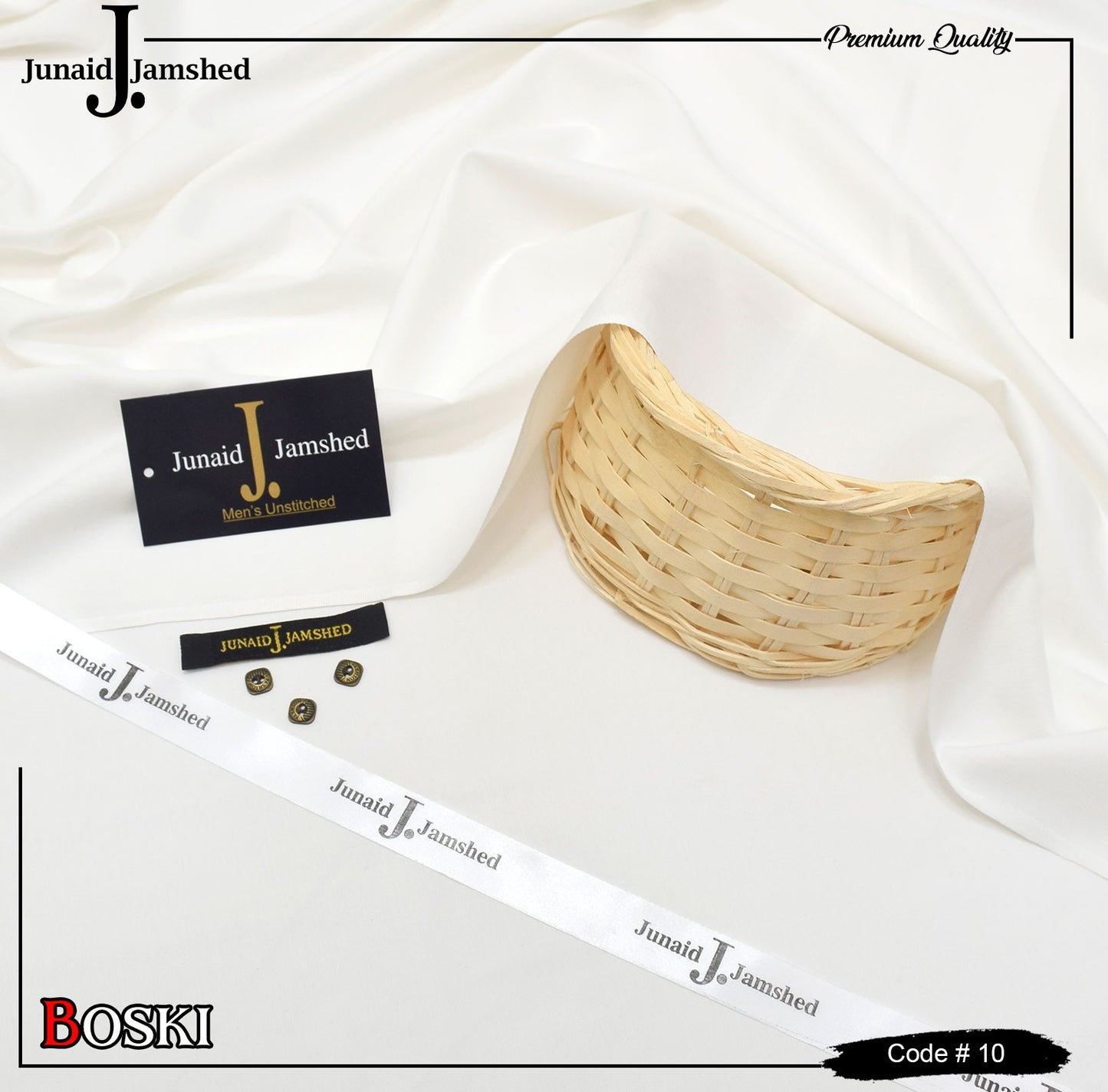 SUMMER COLLECTION BOSKI WASH AND WEAR UNSTITCHED